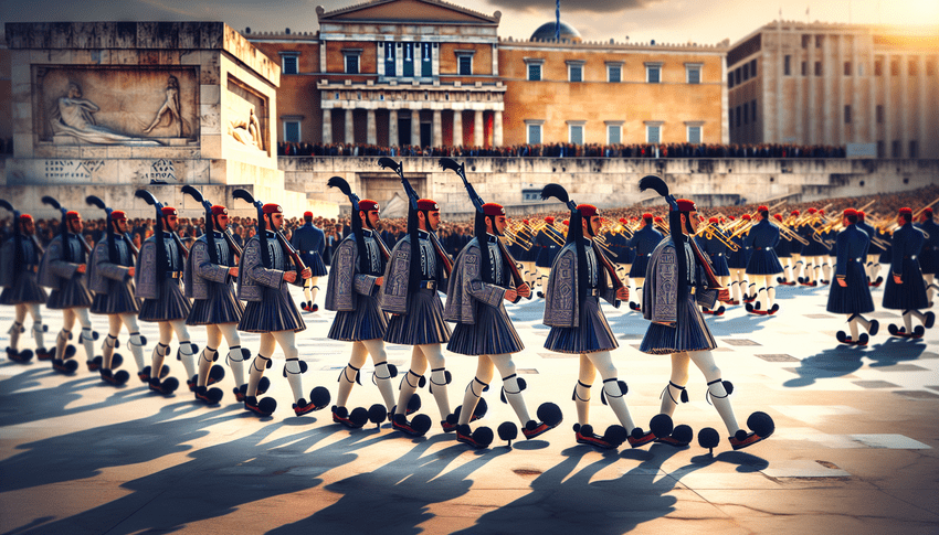 cambio de guardia atenas