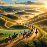 camino de santiago a caballo
