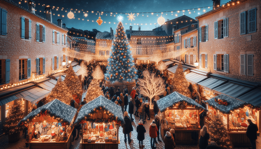 village de noël le barcares